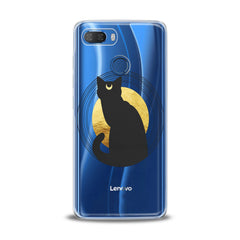 Lex Altern TPU Silicone Lenovo Case Bohemian Black Cat