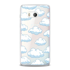 Lex Altern TPU Silicone HTC Case Clouds Pattern