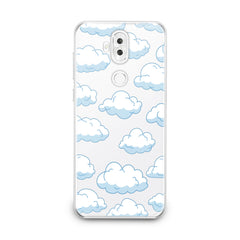 Lex Altern TPU Silicone Asus Zenfone Case Clouds Pattern