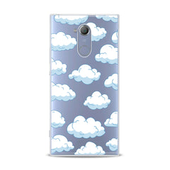 Lex Altern TPU Silicone Sony Xperia Case Clouds Pattern