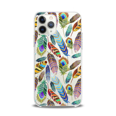 Lex Altern TPU Silicone iPhone Case Gentle Feathers Pattern