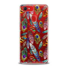 Lex Altern TPU Silicone Oppo Case Gentle Feathers Pattern
