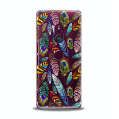 Lex Altern TPU Silicone Sony Xperia Case Gentle Feathers Pattern