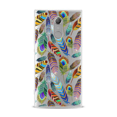 Lex Altern TPU Silicone Sony Xperia Case Gentle Feathers Pattern