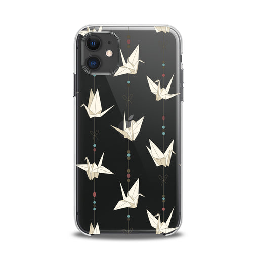 Lex Altern TPU Silicone iPhone Case Birdie Origami