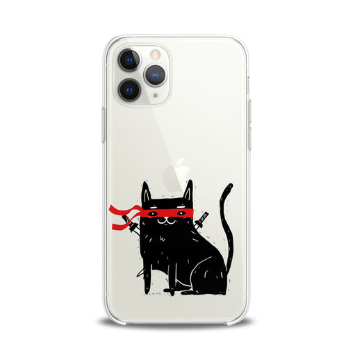 Lex Altern TPU Silicone iPhone Case Ninja Cat