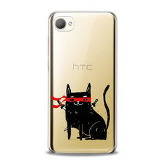 Lex Altern TPU Silicone HTC Case Ninja Cat