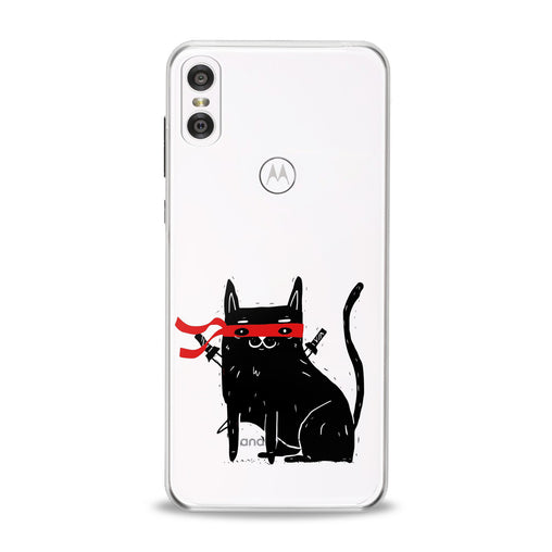 Lex Altern Ninja Cat Motorola Case