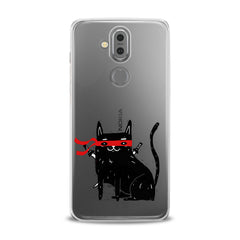 Lex Altern TPU Silicone Phone Case Ninja Cat
