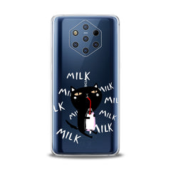 Lex Altern TPU Silicone Nokia Case Black Baby Cat