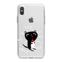 Lex Altern Black Baby Cat Phone Case for your iPhone & Android phone.