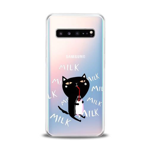 Lex Altern Black Baby Cat Samsung Galaxy Case