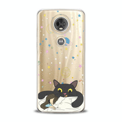 Lex Altern TPU Silicone Motorola Case Feline Sweet Dreams