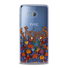 Lex Altern TPU Silicone HTC Case Funny Vikings