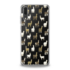 Lex Altern TPU Silicone Huawei Honor Case Alpaca Pattern