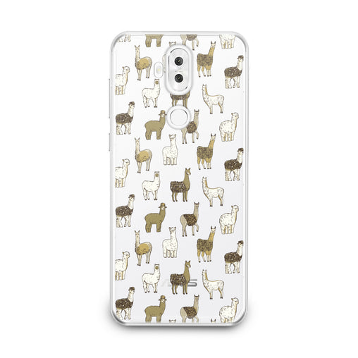 Lex Altern Alpaca Pattern Asus Zenfone Case