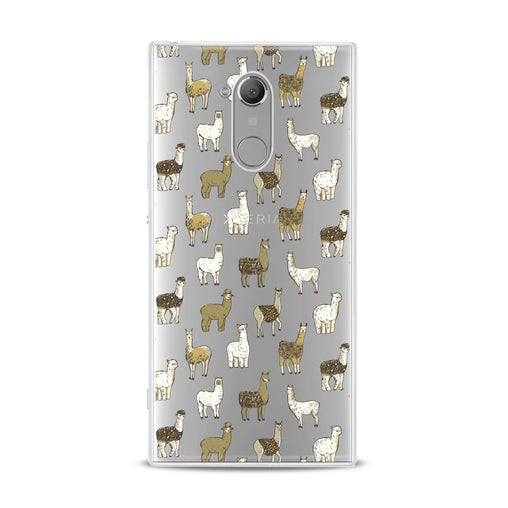 Lex Altern Alpaca Pattern Sony Xperia Case