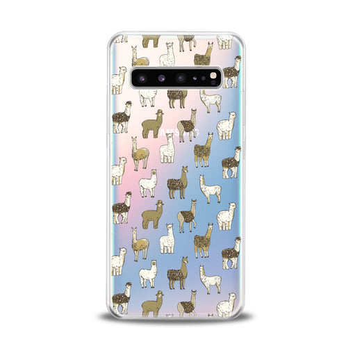 Lex Altern Alpaca Pattern Samsung Galaxy Case