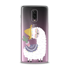Lex Altern TPU Silicone OnePlus Case Happy Llama