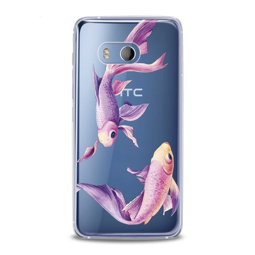 Lex Altern Purple Fishes HTC Case
