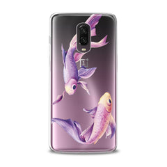 Lex Altern TPU Silicone Phone Case Purple Fishes