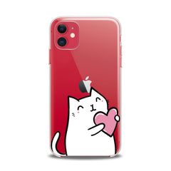 Lex Altern TPU Silicone iPhone Case Lovely White Cat