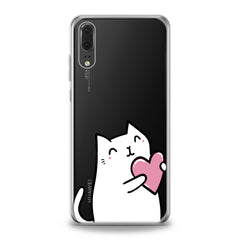Lex Altern TPU Silicone Huawei Honor Case Lovely White Cat