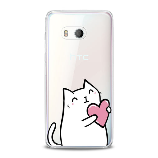 Lex Altern Lovely White Cat HTC Case