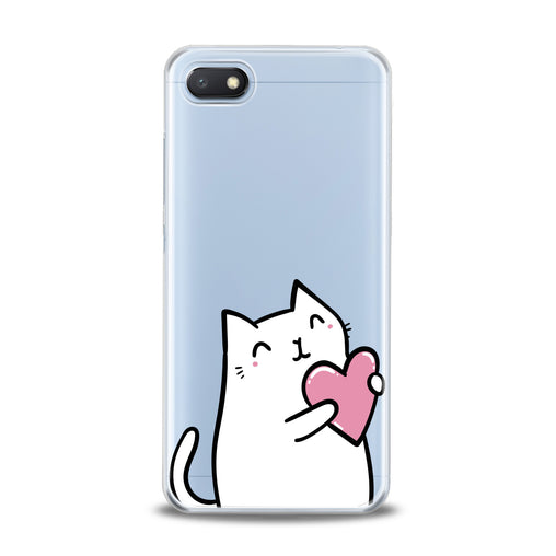Lex Altern Lovely White Cat Xiaomi Redmi Mi Case