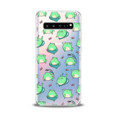 Lex Altern TPU Silicone Samsung Galaxy Case Kawaii Frogs Pattern