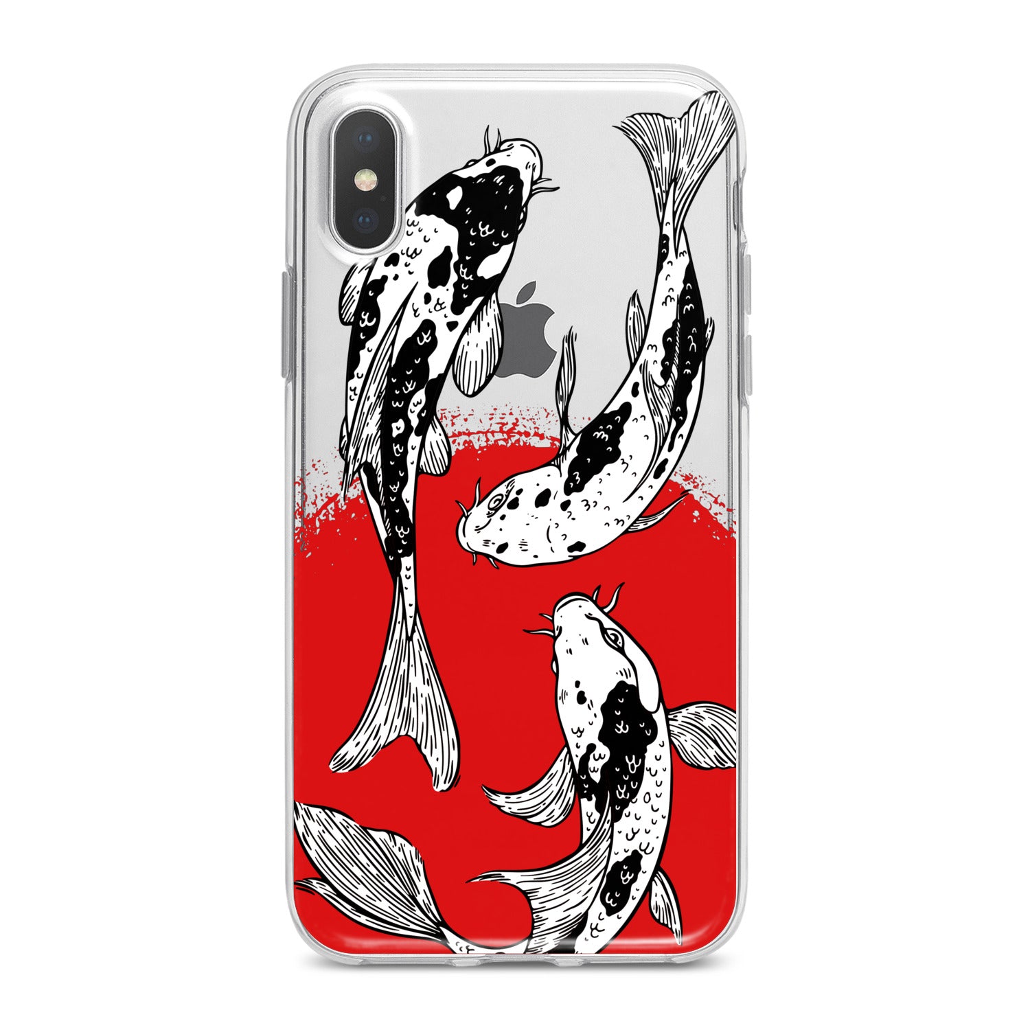 Lex Altern Koi Fishes Painting Phone Case for your iPhone & Android phone.