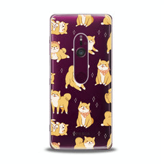 Lex Altern TPU Silicone Sony Xperia Case Cute Korgi Pattern