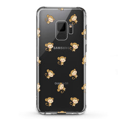 Lex Altern TPU Silicone Samsung Galaxy Case Baby Monkey Pattern
