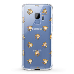 Lex Altern TPU Silicone Samsung Galaxy Case Baby Monkey Pattern
