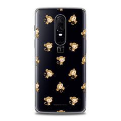 Lex Altern TPU Silicone OnePlus Case Baby Monkey Pattern
