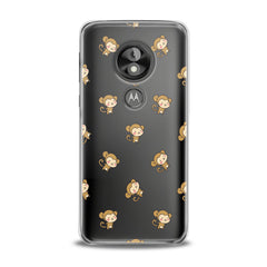 Lex Altern TPU Silicone Motorola Case Baby Monkey Pattern