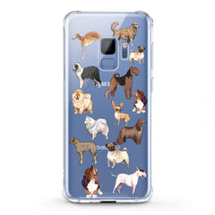 Lex Altern TPU Silicone Samsung Galaxy Case Dogs Pattern