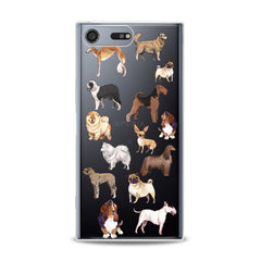 Lex Altern TPU Silicone Sony Xperia Case Dogs Pattern