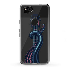 Lex Altern TPU Silicone Google Pixel Case Octopus Guitar