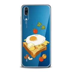 Lex Altern TPU Silicone Huawei Honor Case Tasty Sandwich