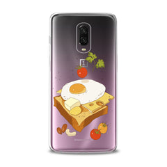 Lex Altern TPU Silicone OnePlus Case Tasty Sandwich