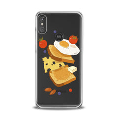 Lex Altern TPU Silicone Motorola Case Cute Breakfast Kawaii