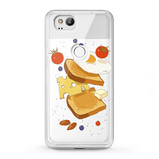 Lex Altern Google Pixel Case Cute Breakfast Kawaii