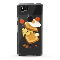 Lex Altern TPU Silicone Google Pixel Case Cute Breakfast Kawaii