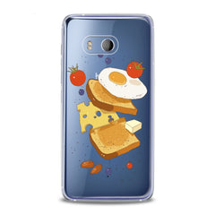 Lex Altern TPU Silicone HTC Case Cute Breakfast Kawaii