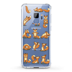 Lex Altern TPU Silicone Phone Case Yoga Fox