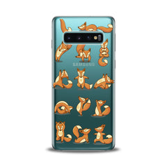 Lex Altern TPU Silicone Samsung Galaxy Case Yoga Fox