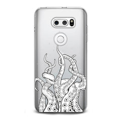 Lex Altern TPU Silicone LG Case White Octopus Tentacles