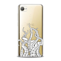 Lex Altern TPU Silicone HTC Case White Octopus Tentacles