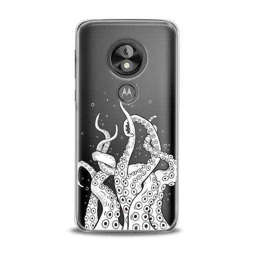 Lex Altern White Octopus Tentacles Motorola Case